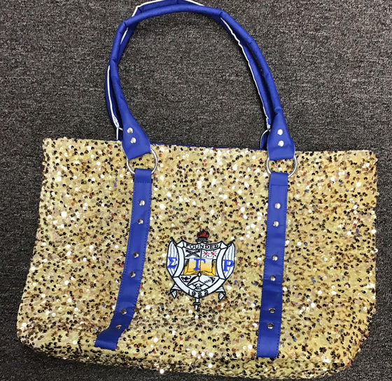 SIGMA GAMMA RHO BLING BAG