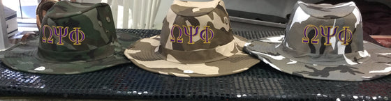 Omega Camo Fishermen's Hats