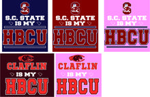  SCSU / CU ILoveMyHBCU tshirt